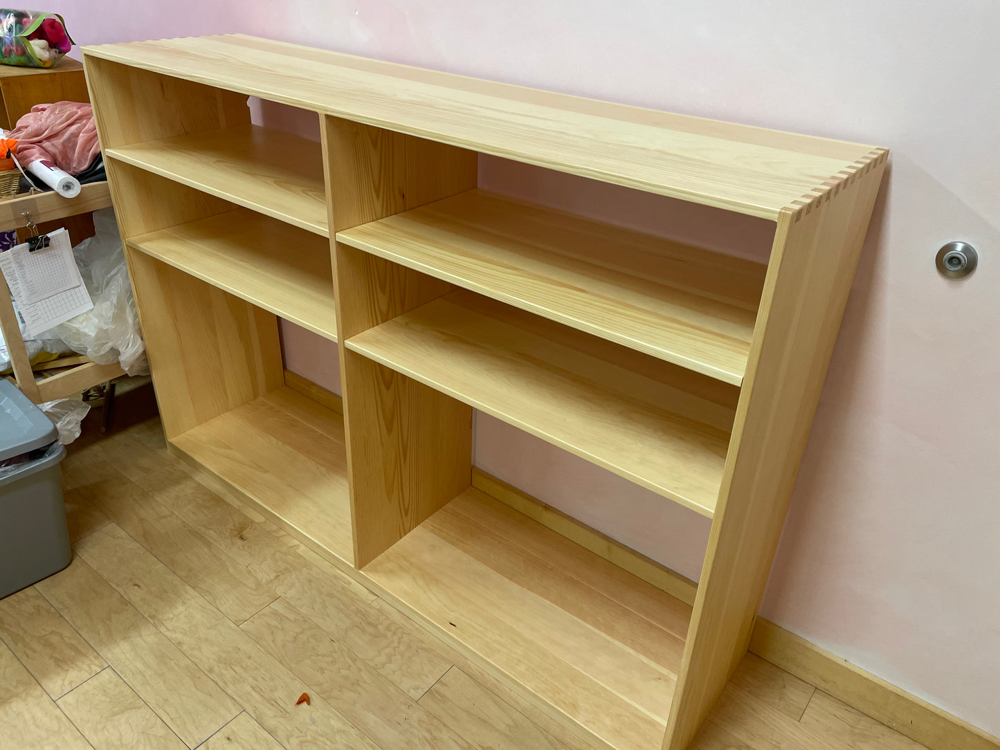 Custom Pine Shelving Units