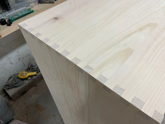 Custom Pine Shelving Units